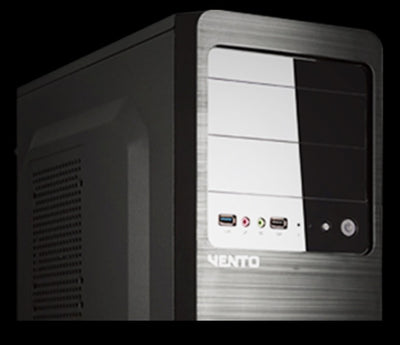 VENTO VS114F 500W Siyah Mid Tower ATX Kasa