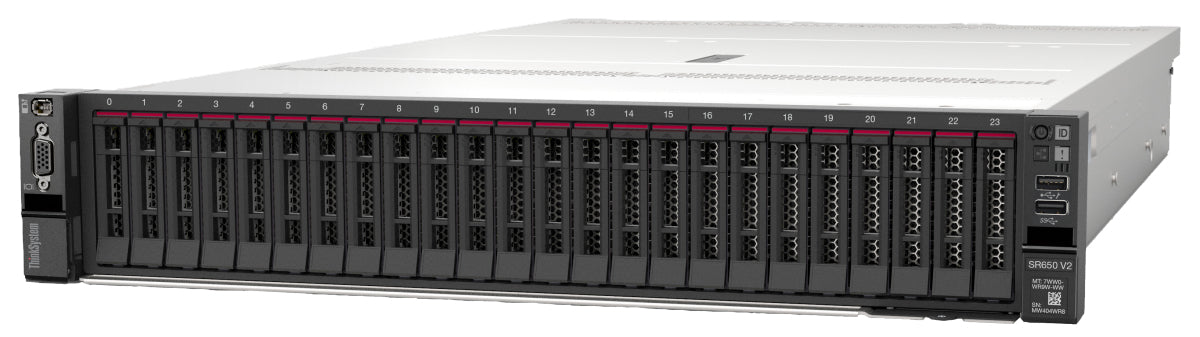 LENOVO SR650 V2 7Z73A0AGEA-V2 4310 12C 2.1GHZ 32GB(1x32) 3X960 SSD (Enterprise) 2U RACK 1x1100W Titanium Server