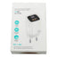 Usams CC152W T46 33W Type-C + Type-A Dijital Göstergeli Hızlı Şarj Başlığı Beyaz OUTLET