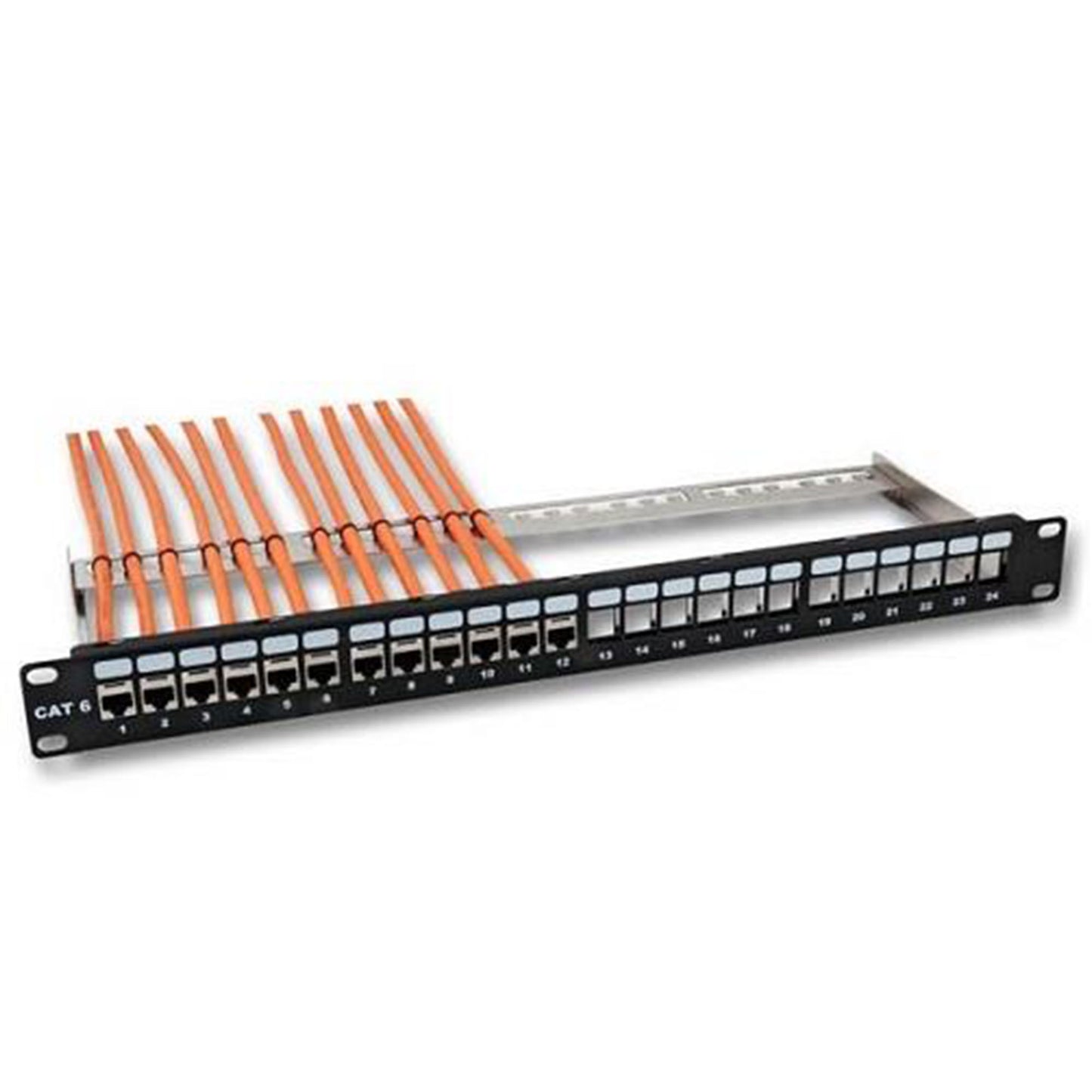 ODS PP-UB24-3824L 24 Port CAT6 UTP Boş Patch Panel