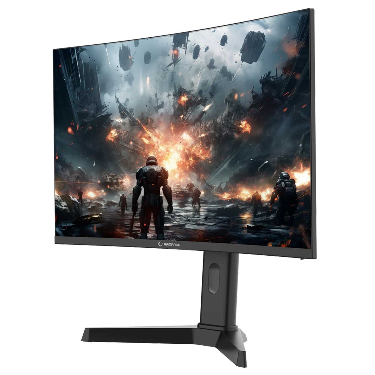 RAMPAGE DR27C300F 27" 1ms 300Hz FullHD RGB Pivot HDR Siyah Oyuncu Monitör