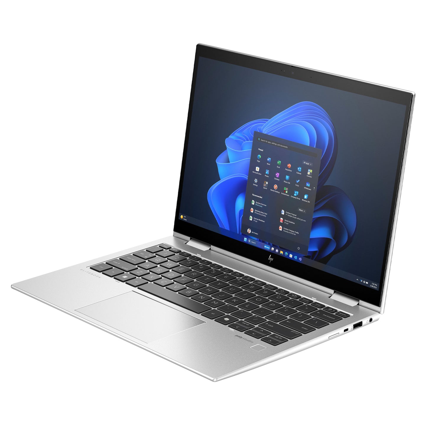 HP Elite x360 830 G11 970P5ET Ultra 7-155U 16GB 1TB SSD O/B Intel UHD 13.3" Dokunmatik W11P 2 in 1 Notebook