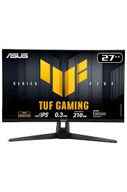 ASUS VG27AQ5A TUF GAMING 27" LED IPS 0.3ms 210Hz 2560x1440 QHD 2x HDMI 1xDP Multimedya (Vesa) ELMB SYNC, FreeSync Siyah