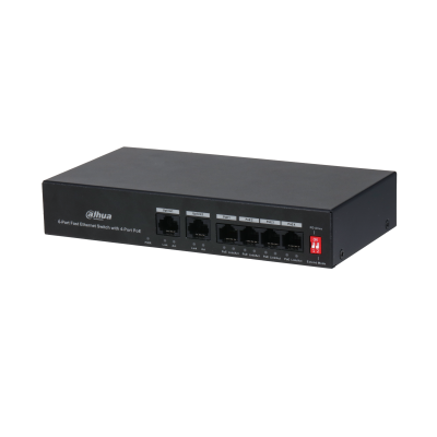 DAHUA DH-PFS3006-4ET-36 4+2 10/100 Yönetilemez 4 Port Poe 36W