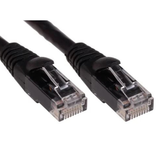 ODS 02R45R45C6UJ1B0.2A CAT6 UTP LSZH BAKIR 0.20 Metre Siyah Patch Cord