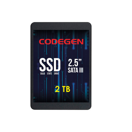 CODEGEN CDG-2TB-SSD25 2.5" 2TB (560/500MB/s) SATA SSD Disk