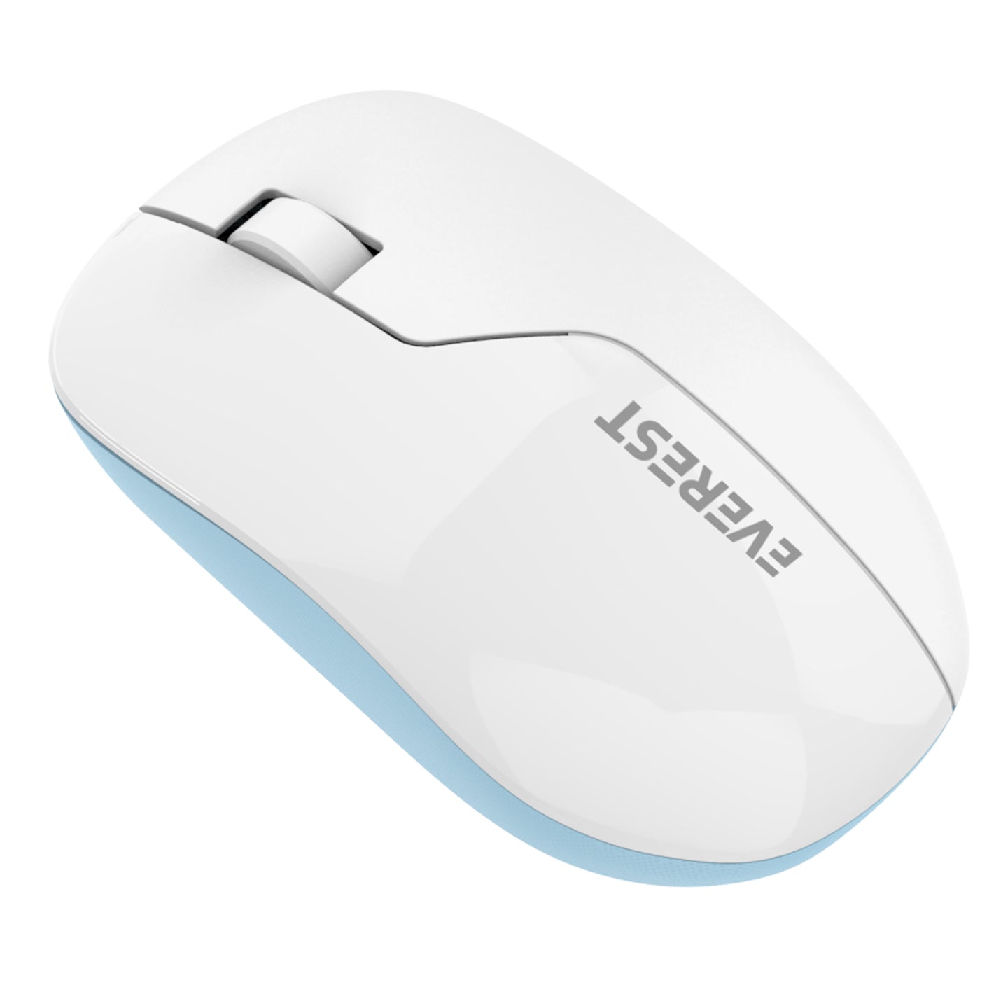 EVEREST SMW-973 USB Kablosuz 2.4Ghz Beyaz/Mavi Mouse