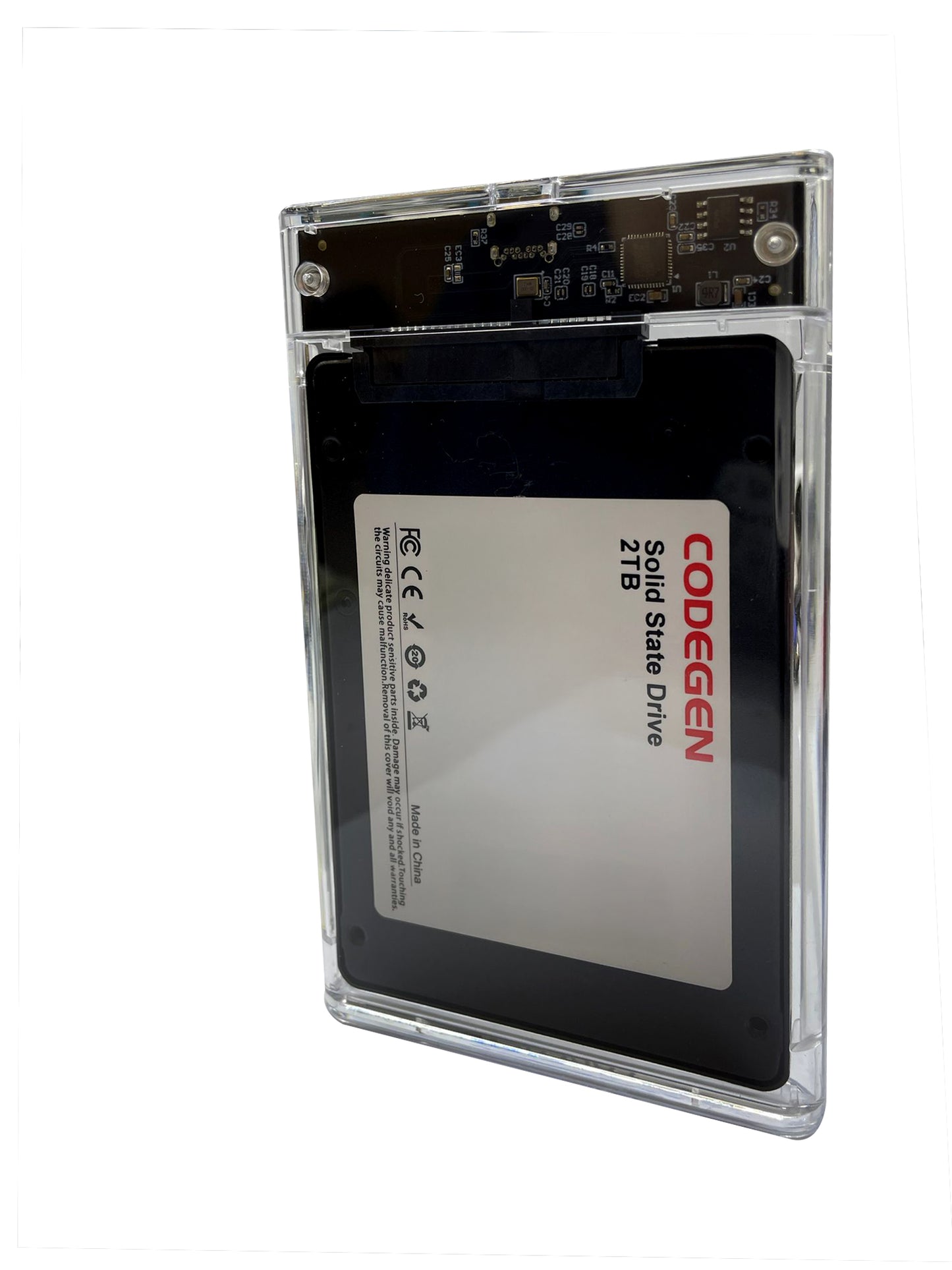 OEM 2TBSSDEXT1 CODEGEN 2.5" 2TB USB 3.0 Siyah Taşınabilir SSD Harddisk