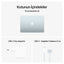 Apple MacBook Air MC6T4TU/A M4 16GB 256SSD 10CPU 10GPU 13.6" 2.5K MacOS Dizüstü Bilgisayar Gök Mavisi