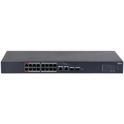 DAHUA DH-CS4218-16ET-135 18 Port Mbit 16 Port PoE+ 154W 2xCombo Uplink Cloud Managed Smart Switch