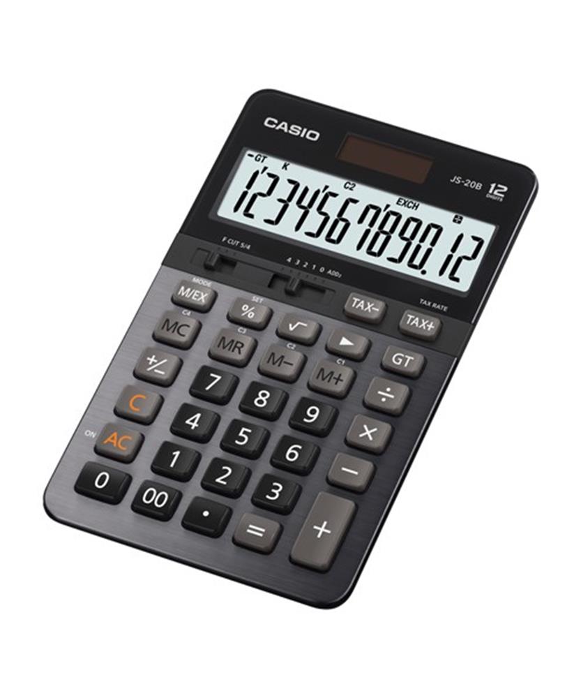 Casio JS-20B Profesyonel 12 Hane Masaüstü Hesap Makinesi
