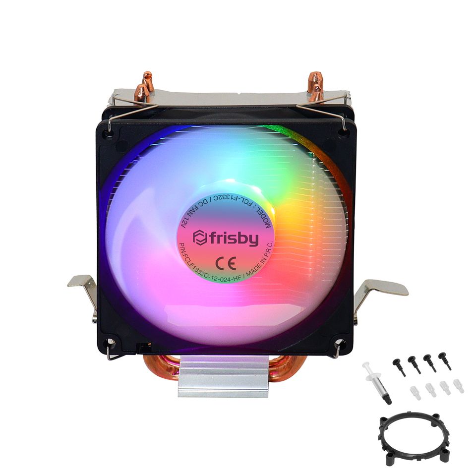 FRISBY FCL-F1332C LGA775/115x/1200/1700/AM4/AM5 İşlemci Soğutucu