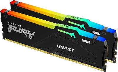 32 Gb Ddr5 5600mhz Kingston Beast Black Expo 2x16gb Cl36 Dimm Dt Kf556c36bbek2/32tr
