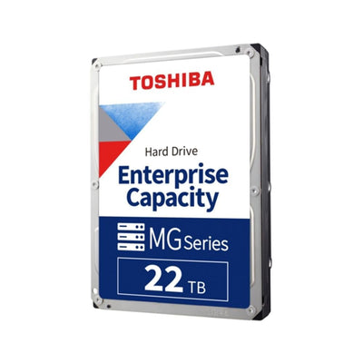 TOSHIBA MG10AFA22TE MG Series 3.5" 22TB 7200rpm 512MB SATA Enterprise 7/24 Harddisk
