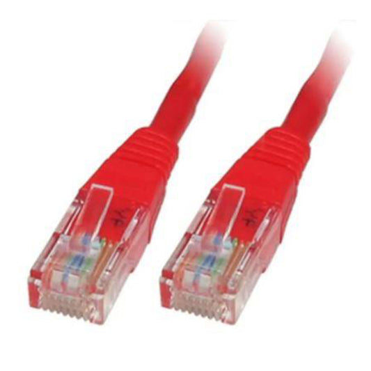 ODS 02R45R45C6UJ1R0.3A CAT6 UTP LSZH BAKIR 0.30 Metre Kırmızı Patch Cord