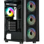 FRISBY CM-105 650W 80+ Siyah ARGB Fan Mid Tower ATX Kasa