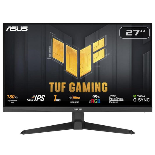 ASUS VG279Q3A TUF GAMING 27" LED IPS 1ms 180Hz 1920x1080 FullHD 2xHDMI DP Multimedya (Vesa) ELMB Sync G-Sync Siyah Monit