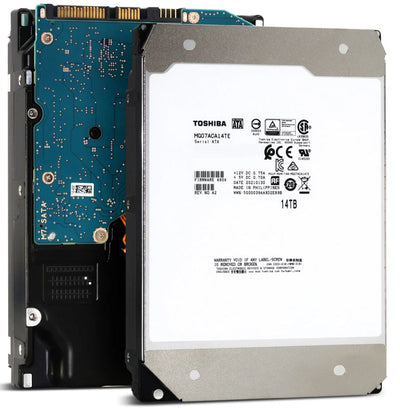 TOSHIBA MG09ACA14TE MG Series 3.5" 14TB 7200rpm 512MB SATA Enterprise 7/24 Harddisk