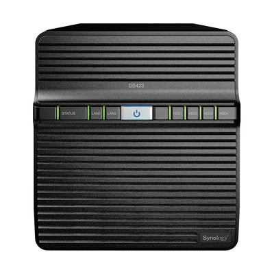 SYNOLOGY DS423 4x3.5" Disk Yuvalı RAID(0/1,5) NAS Server