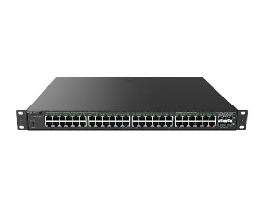 RUIJIE-REYEE RG-NBS3100-48GT4SFP-P 48 Port 10/100/1000 Yönetilebilir (L2) 4 SFP Rack mount 48 Adet Poe 370W Switch