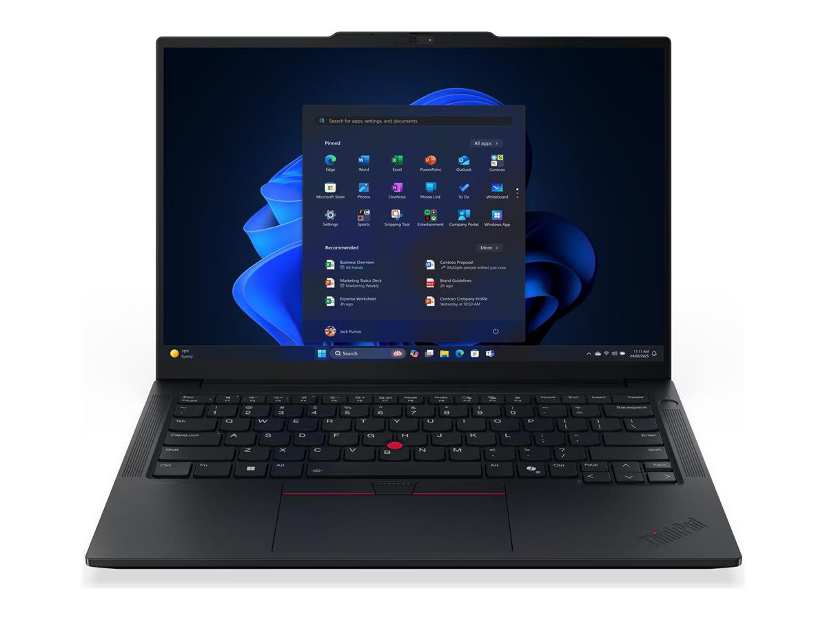 LENOVO ThinkPad E14 G7 21SX007HTX Ultra 7-255H 16GB 512GB SSD O/B Intel Arc 140T 14" W11P Siyah Notebook