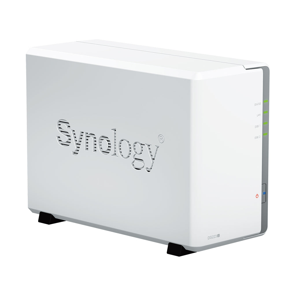 SYNOLOGY DS223J 2 X 3,5 SATA Destegi RAID(0-1) NAS Server