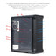 Dark GUARDIAN 4x12cm Dual RGB Fan USB3.0 T-Glass ATX Oyuncu Kasası