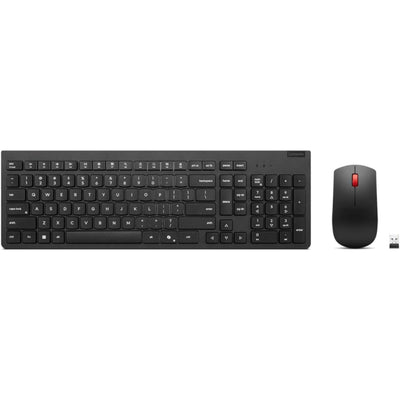 LENOVO 4X31N50744 Q Türkçe Kablosuz Siyah Essential Klavye + Mouse Seti