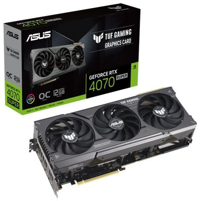 ASUS TUF-RTX4070S-O12G-GAMING 12GB Geforce RTX4070S GDDR6X 192bit HDMI 3xDP 16x Ekran Kartı (ARGB)