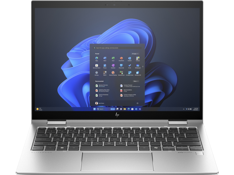 HP Elite x360 830 G11 970P7ET Ultra 7-155U 32GB 1TB SSD O/B Intel UHD 13.3" Dokunmatik W11P 2 in 1 Notebook