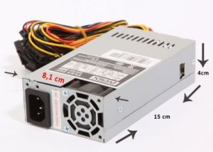 EVEREST EPS-FX01 200W PEAK 250W Metalik 4cm Fanlı Slim Power Supply