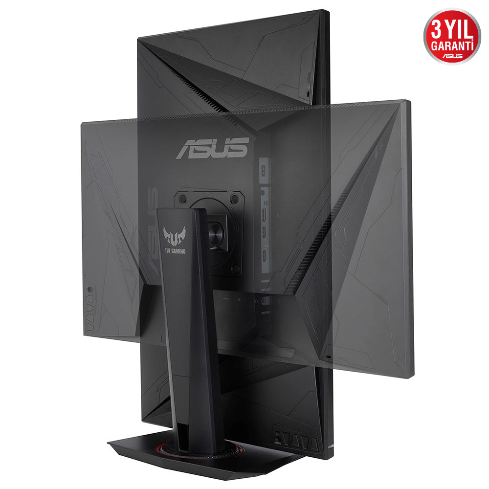 ASUS VG279QM TUF GAMING 27" LED IPS 1ms 240Hz 1920x1080 FullHD HDMI DP Multimedya (Vesa) Pivot Siyah Monitör