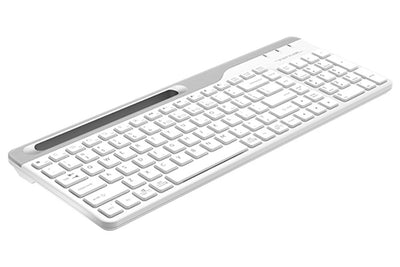 A4 Tech Fbk25 Beyaz Bluetooth+2.4G Nano Fn Multimedya Klavye2