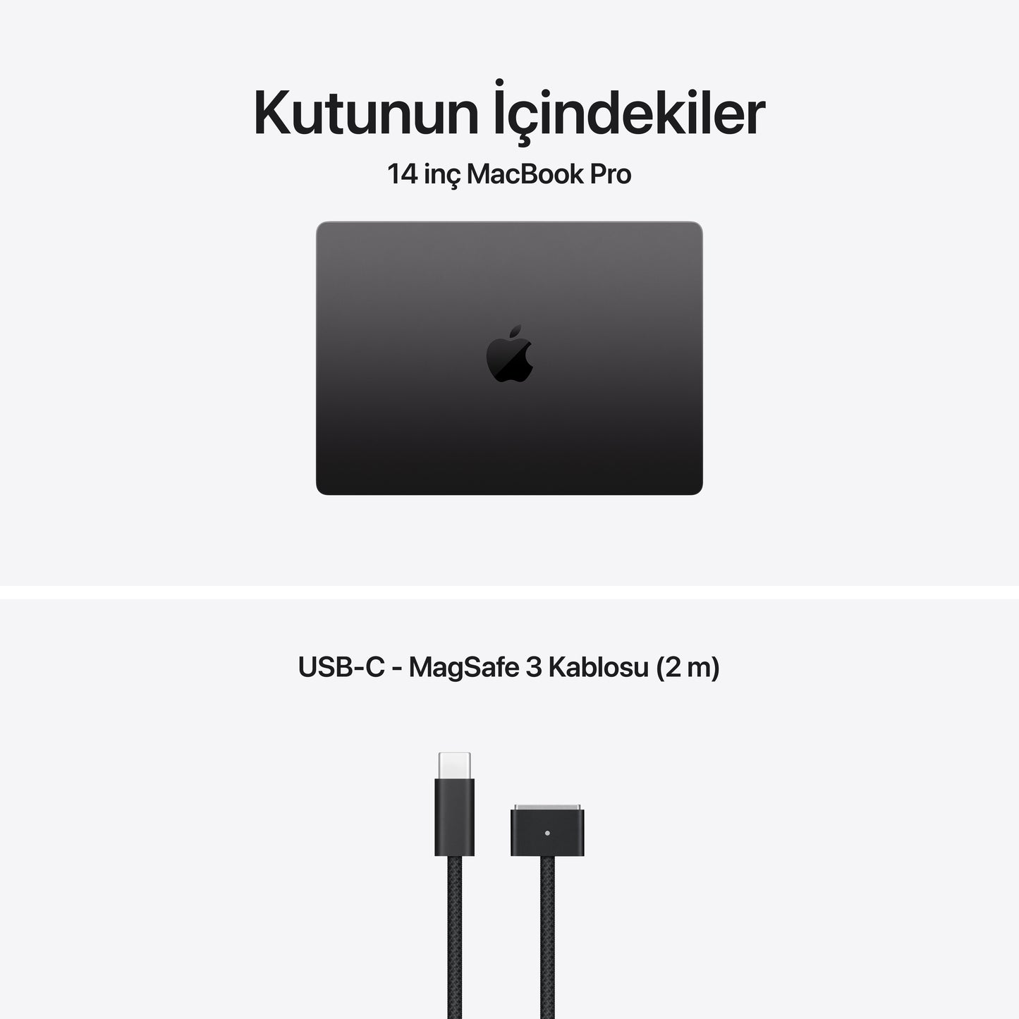 Apple MacBook Pro M5 MDE34TU/A 24GB 1TBSSD 14" Dizüstü Bilgisayar Uzay Siyahı