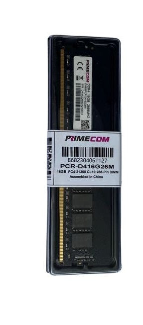 PRIMECOM PCR-D416G26M 16GB (Tek Parça) DDR4 2666Mhz PC Bellek