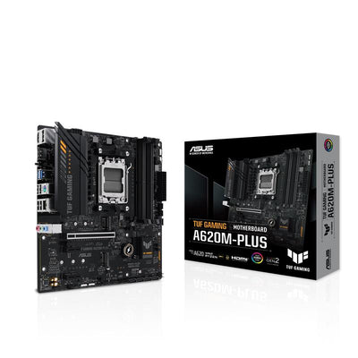 Asus Tuf Gaming A620m-plus Ddr5 6400mhz 1xhdmi 2xdp 2xm.2 Usb 3.2 Am5 (amd Am5 7000 Serisi Islemci Uyumlu)