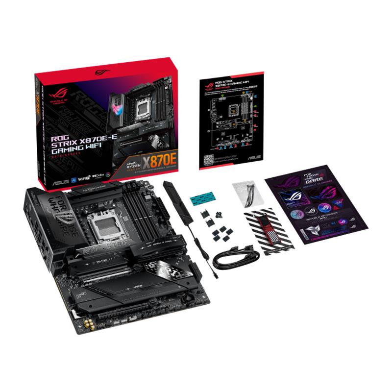 Asus Rog Crosshair X870e Hero Ddr5 8000mhz 1xhdmi 1xdp 4xm.2 Am5 Atx (amd 9000/8000/7000 Seri Islemci Uyumlu)