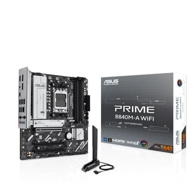 Asus Prime B840m-a Wifi Ddr5 7600mt/s 1xhdmi 2xdp 3xm.2 Am5 (amd Am5 9000/ 8000/ 7000 Seri Islemci Uyumlu)