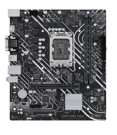 Asus Prime H610m-d D4 Ddr4 3200mhz 1xvga 1xhdmi 1xm.2 Usb 3.2 Matx 1700p (12. / 13. Ve 14. Nesil Islemci Uyumlu)
