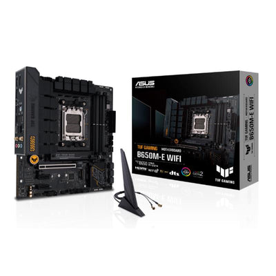 Asus Tuf Gaming B650m-e Wifi Ddr5 6400mhz 1xhdmi 2xdp 2xm.2 Usb 3.2 Matx Am5(amd Am5 9000/8000/7000 Serileri Ile Uyumlu)