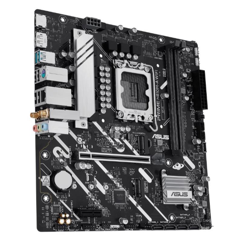 Asus Prime H810m-a Wifi Ddr5 6400mhz 1xhdmi 1xdp 2xm.2 Usb 3.2 Matx 1851p (intel Ultra Processors Series 2)