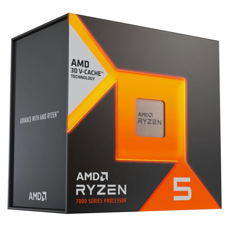 Amd Ryzen 5 7500x3d 4.5ghz 102mb 65w Am5 Fansiz 