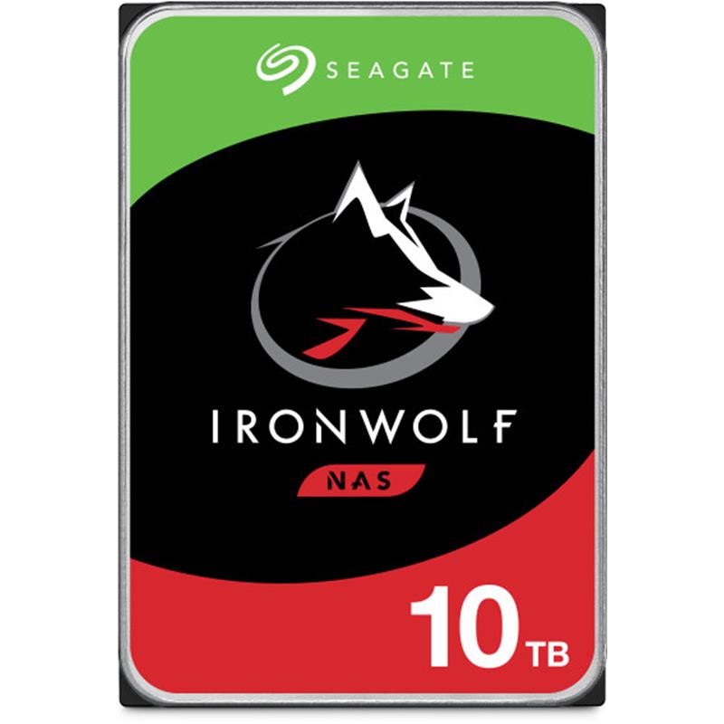 10 Tb Seagate 3.5 Ironwolf Sata3 7200rpm 256mb St10000vn000 (3 Yil Resmi Dist Garantili)