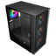 1st Player Ar7 Siyah 650w 80+ Argb 4x12cm Fan Temperli Cam Mesh Usb 3.0 Atx Kasa