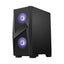 Msi Mag Forge 100m Temperli Cam 2x120mm 1x120mm Argb Fan Psu Yok Gaming Siyah Kasa