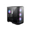Msi Mag Pano M100r Pz Temperli Cam 3x120mm 1x120mm Argb Fan Matx Gaming Bilgisayar Kasasi Siyah