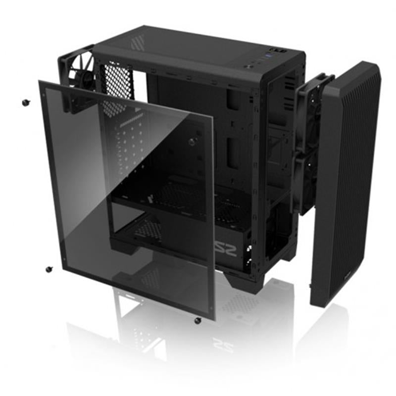 Zalman S2tg Psu Yok 1x120mm Atx Midi Tower Siyah Kasa