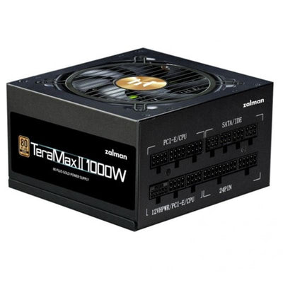 Zalman Zm1000-tmx2(teramax Ii) +80 Plus Gold Gen5 Full Moduler Yuksek Koruma Devre Tasarimi Guc Kaynagi