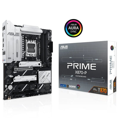 ASUS PRIME X870-P WIFI Z890 DDR5 (Vga Yok) GLan 2.5G ATX HD DP TYP-C WİFİ7 BT M2 1851p Anakart