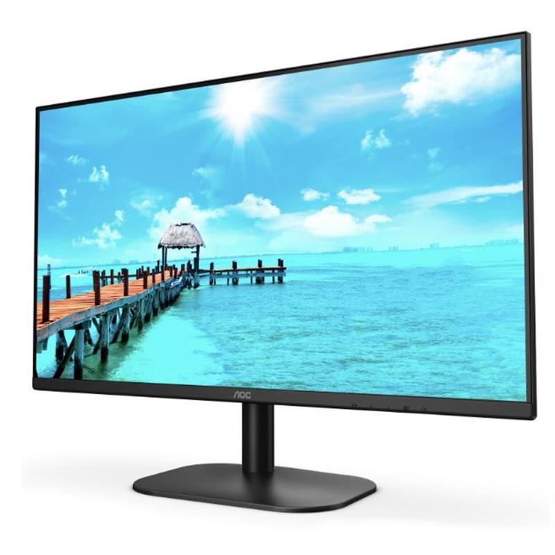 27 Aoc 27b2qam 4ms 75mhz 1xvga 1xhdmi 1xdp Fhd 1920x1080 Hoparlor Cercevesiz Flicker-freee Vesa Siyah